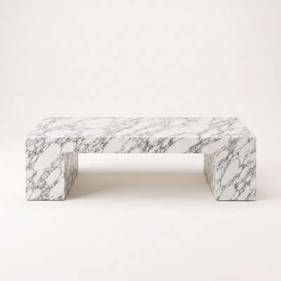 Cava Arabescato White Coffee Table