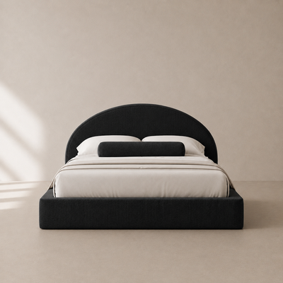 Maison Cloud Bed Frame Curved Black
