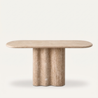 Legato Travertine Console Table