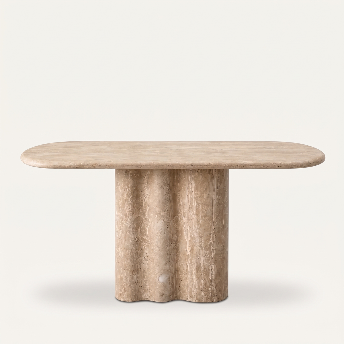 Legato Travertine Console Table
