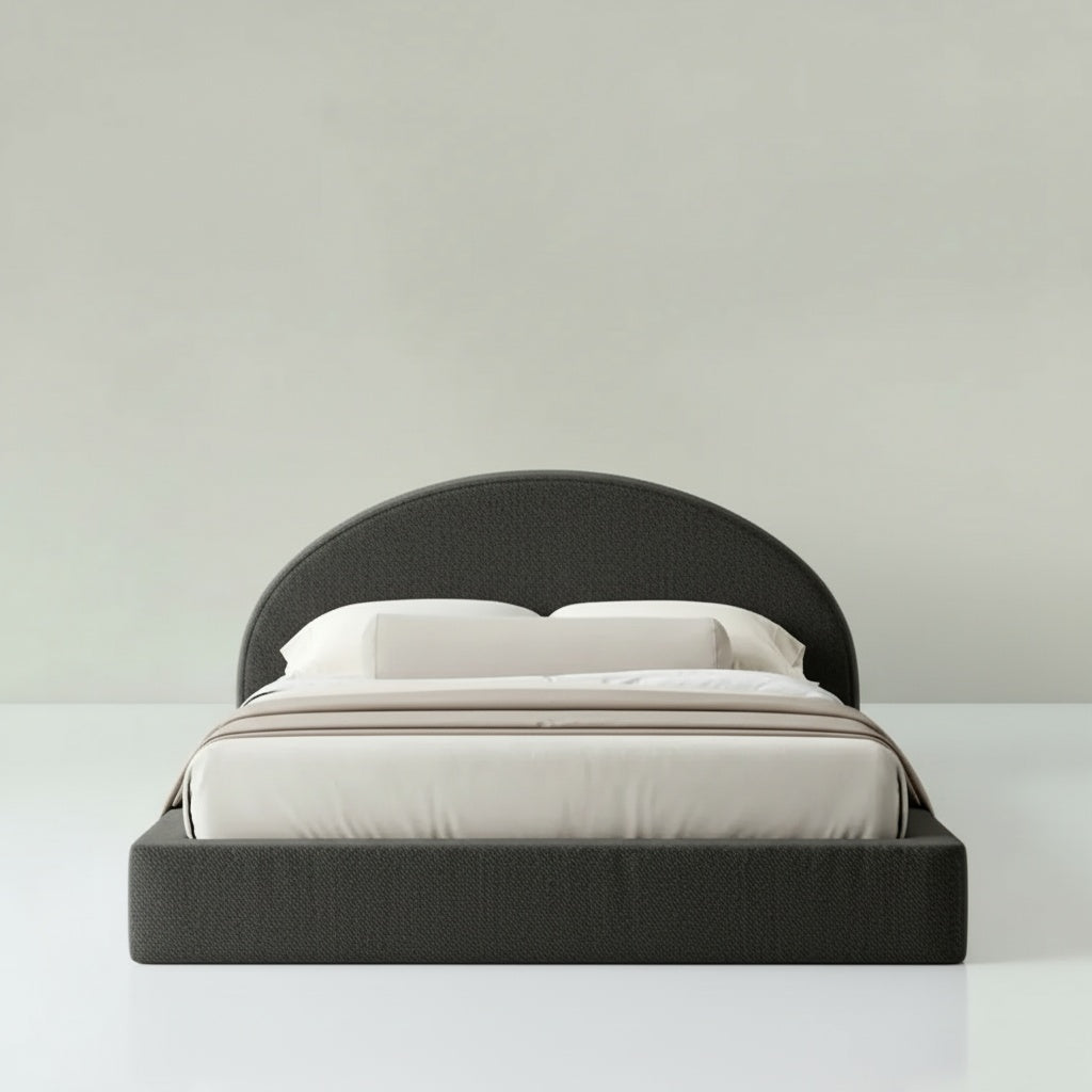 Cloud Bed Frame Curved Black