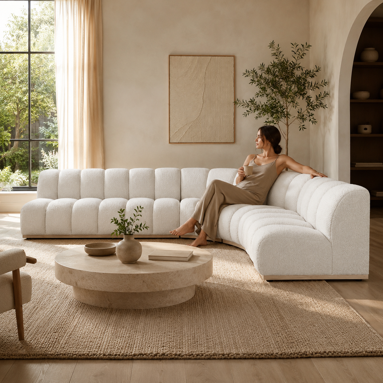 Cove Chaise Seater Sofa