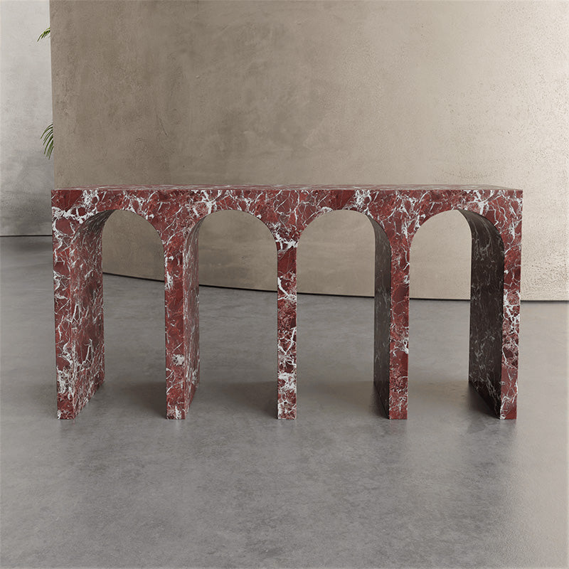 Cassis arch console table detail