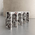 Cassis arch console table side view