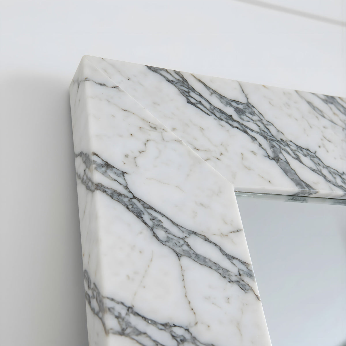 Full Length Marble Mirror Arabescato