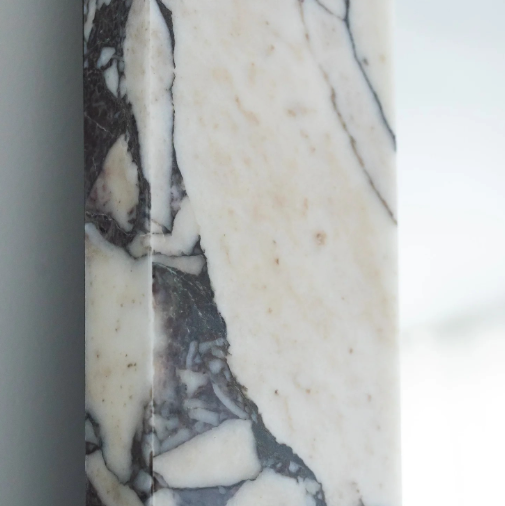 Full Length Marble Mirror Calacatta Viola
