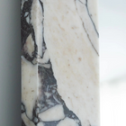 Aurore Calacatta Viola marble mirror detail
