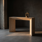 Alma Console Travertine
