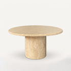 Antibes Dining Table Travertine