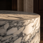 Amalia Arabescato White Coffee Table