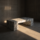 Cava Arabescato White Coffee Table