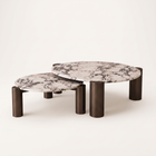Aube Nesting Coffee Table Calacatta Viola