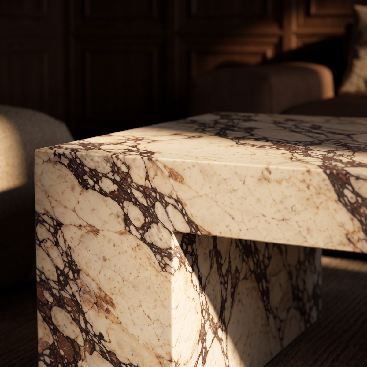 Cava Calacatta Viola Coffee Table