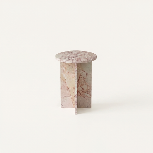 Elba Desert Rose Side Table
