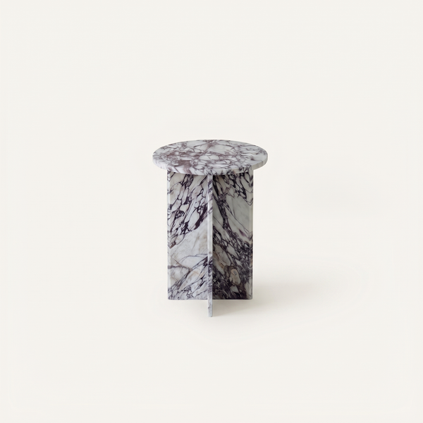 Elba Calacatta Viola Side Table