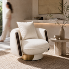Perrine swivel lounge chair detail