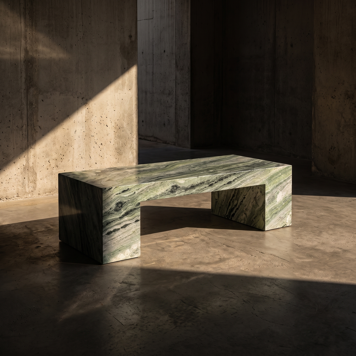Cava Jade Green Coffee Table