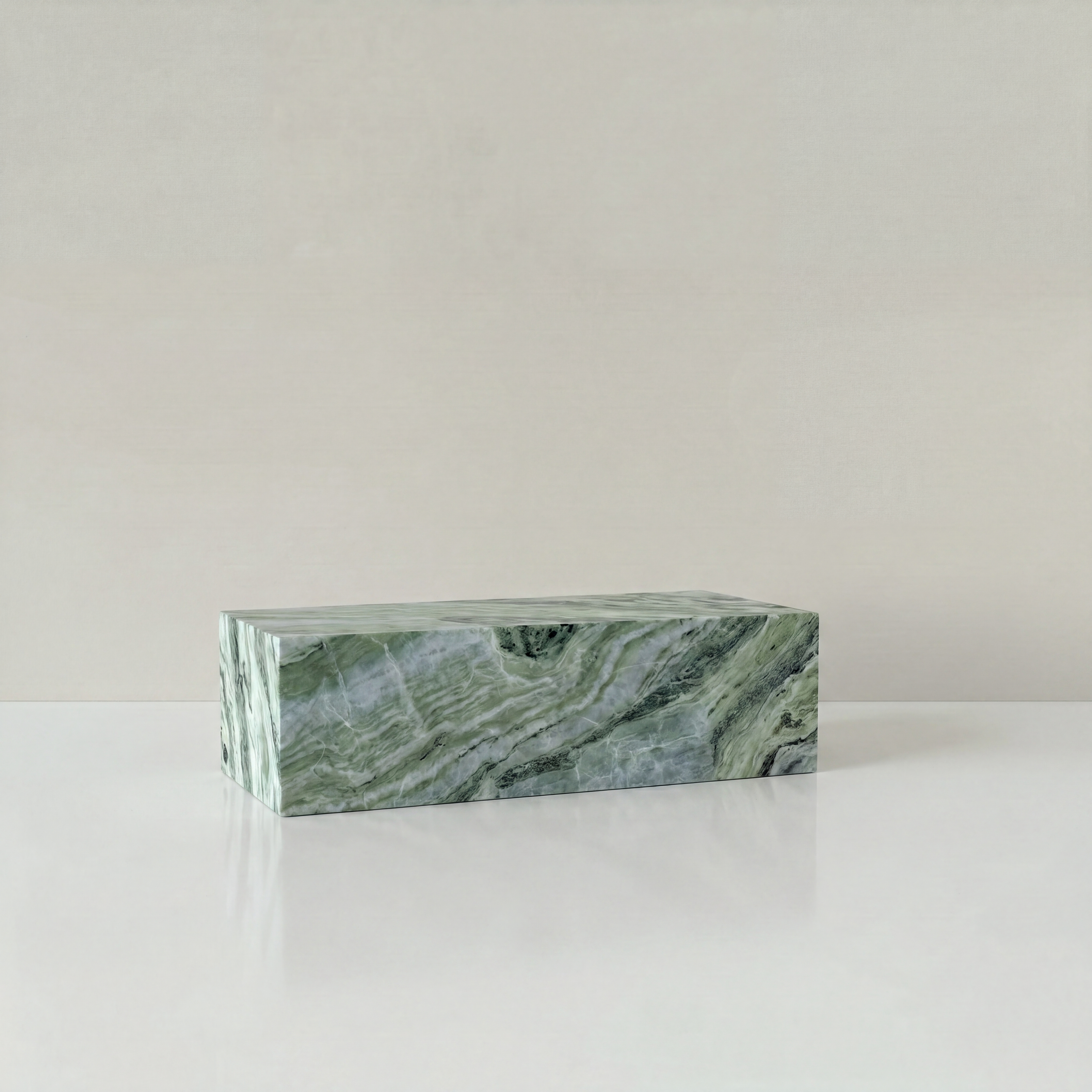Block Jade Green Coffee Table