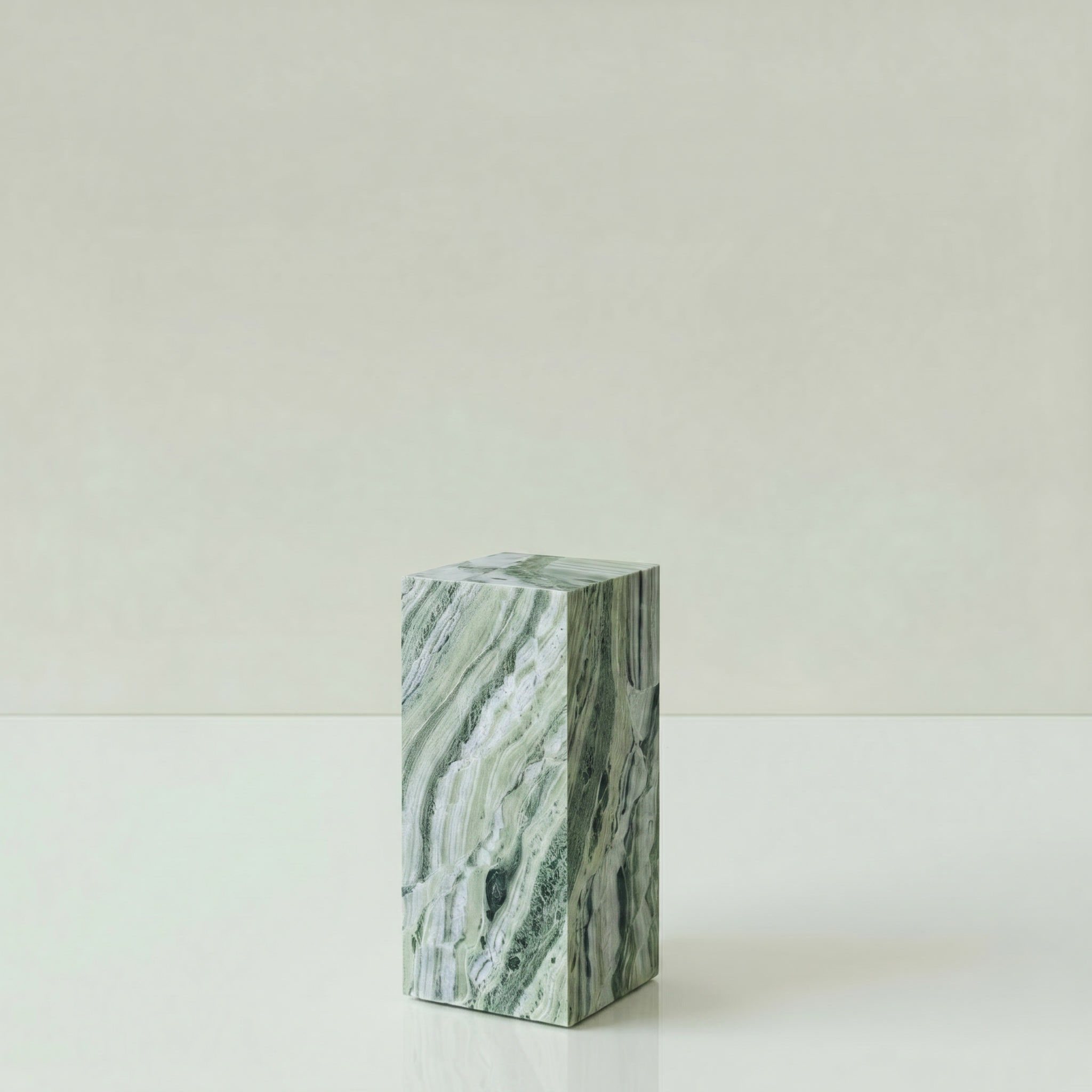 Plinth Medium Jade Green