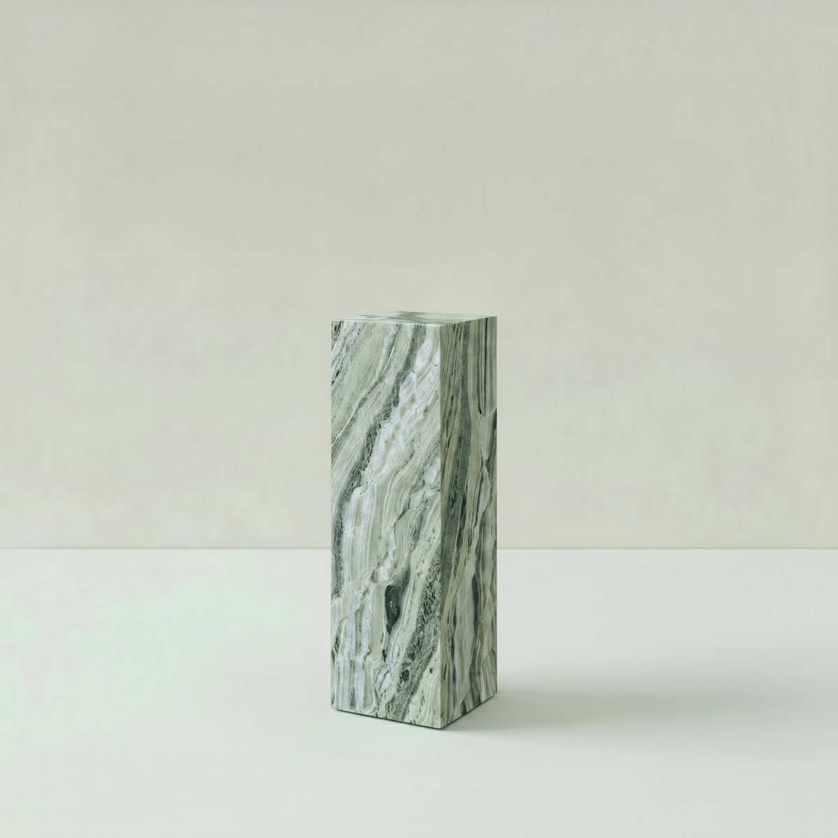 Plinth Tall Jade Green