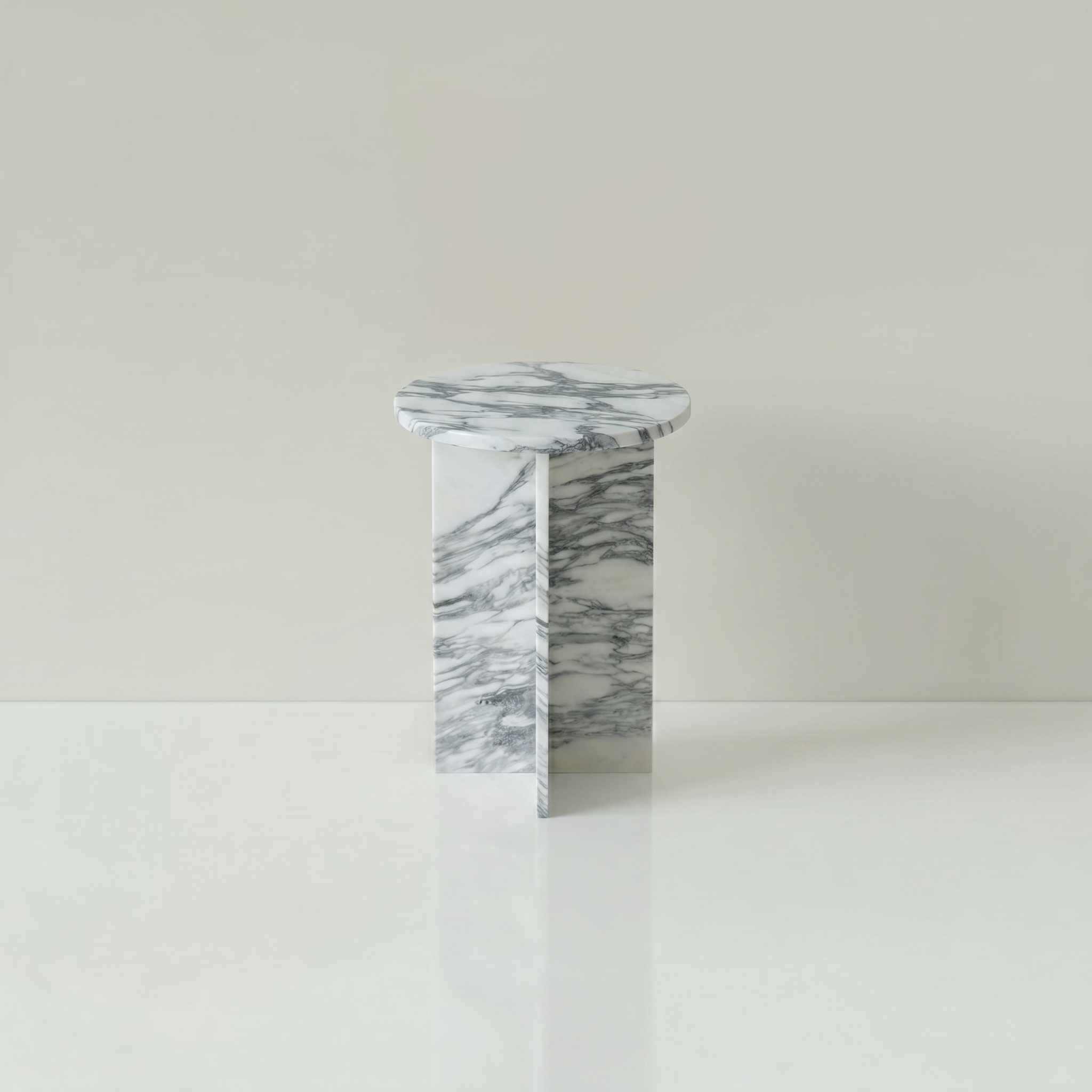 Luca Arabescato White Table