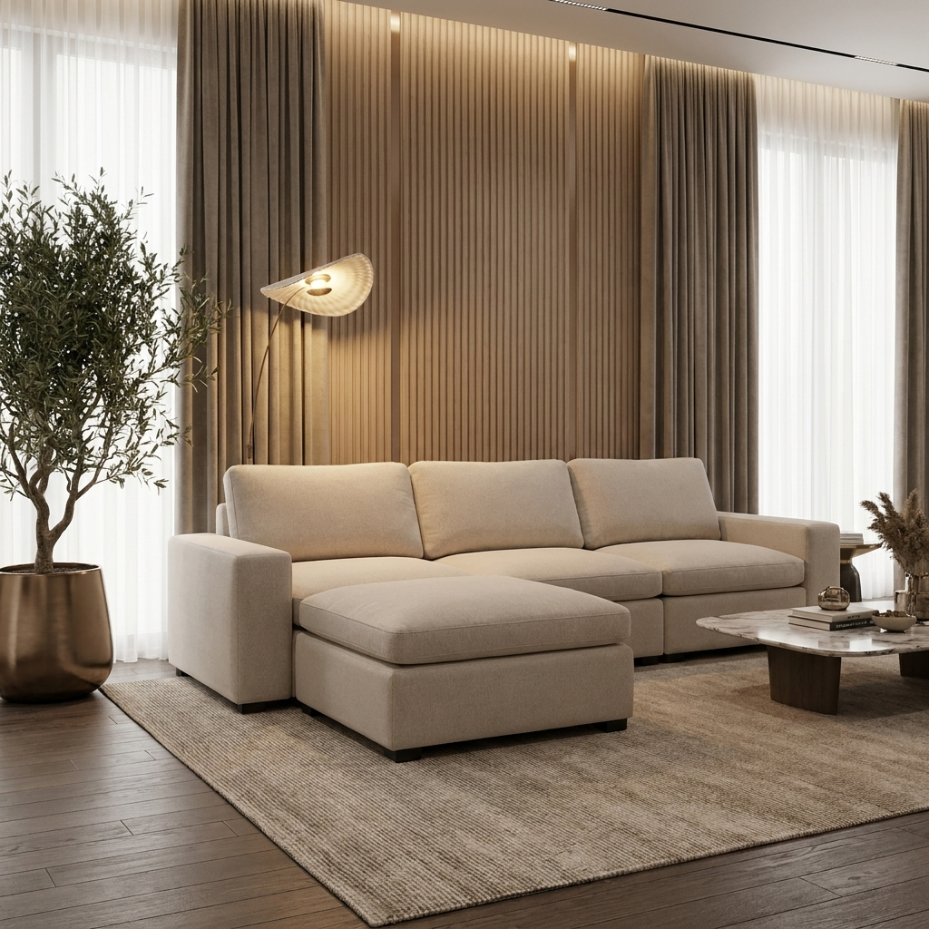 Odette modular sofa module detail