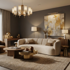 Beatrice curve sofa detail