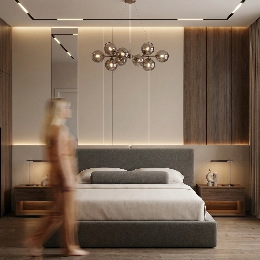 Maison Cloud Bed Frame Original Earl Grey