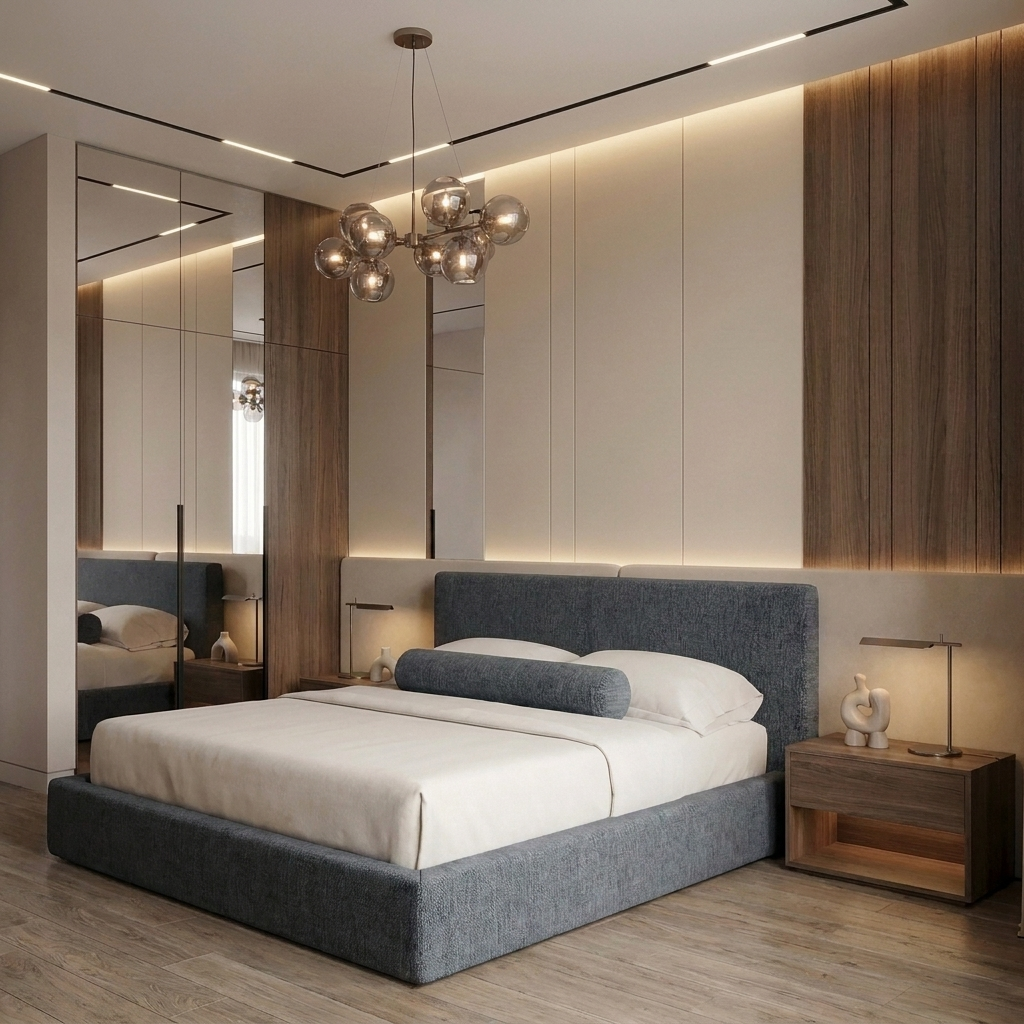Maison Cloud Bed Frame Original Earl Grey