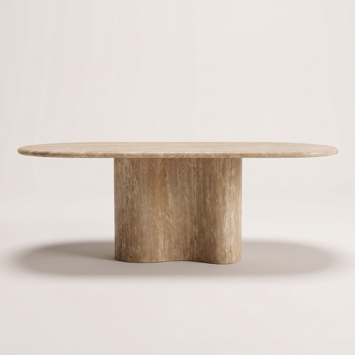 Ravenna Travertine Dining Table