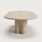 Ravenna Travertine Dining Table