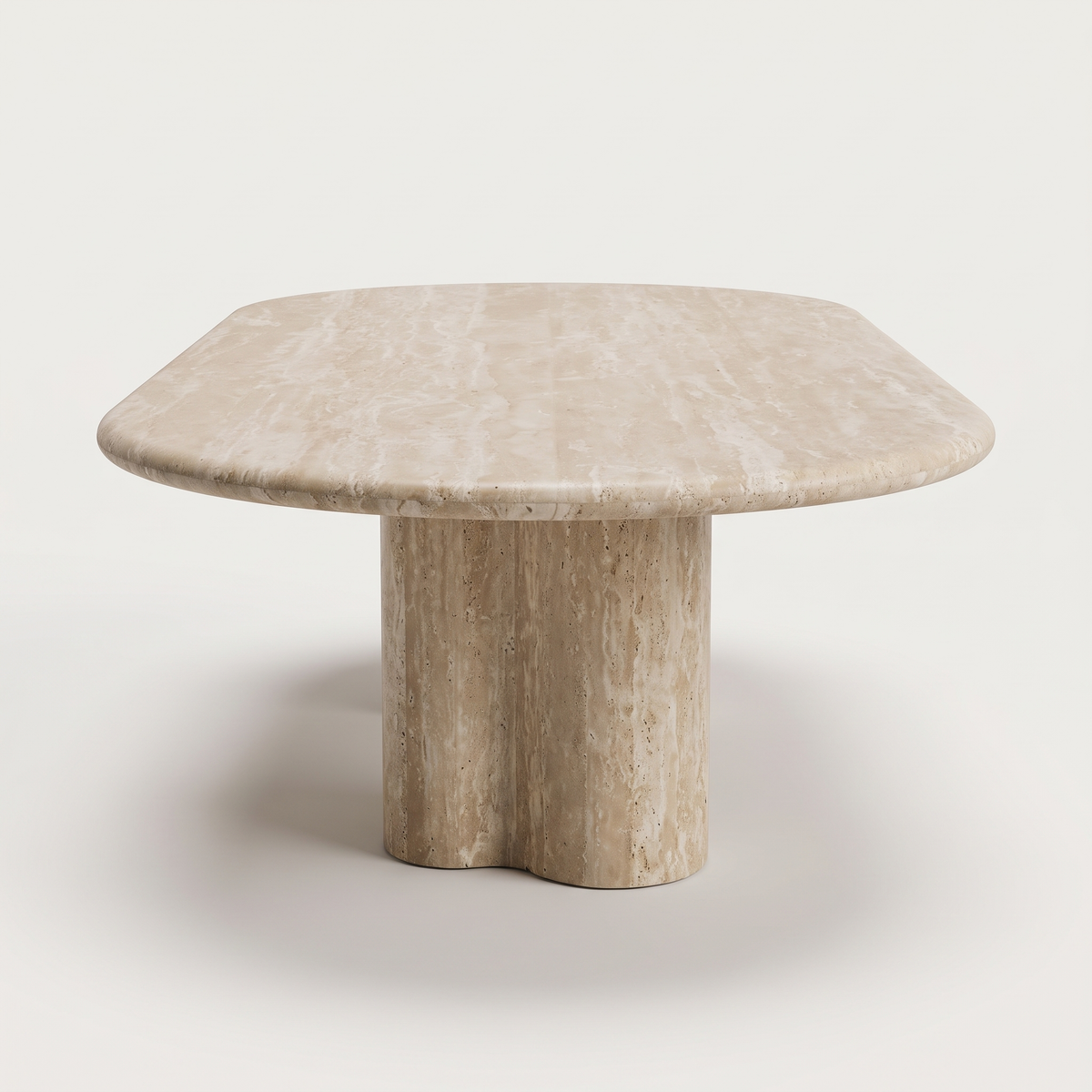 Ravenna Travertine Dining Table