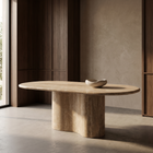 Ravenna Travertine Dining Table
