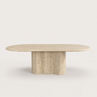 Ravenna Travertine Dining Table
