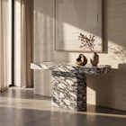 Manon Arabescato White Console