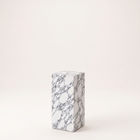 Plinth Medium Arabescato White