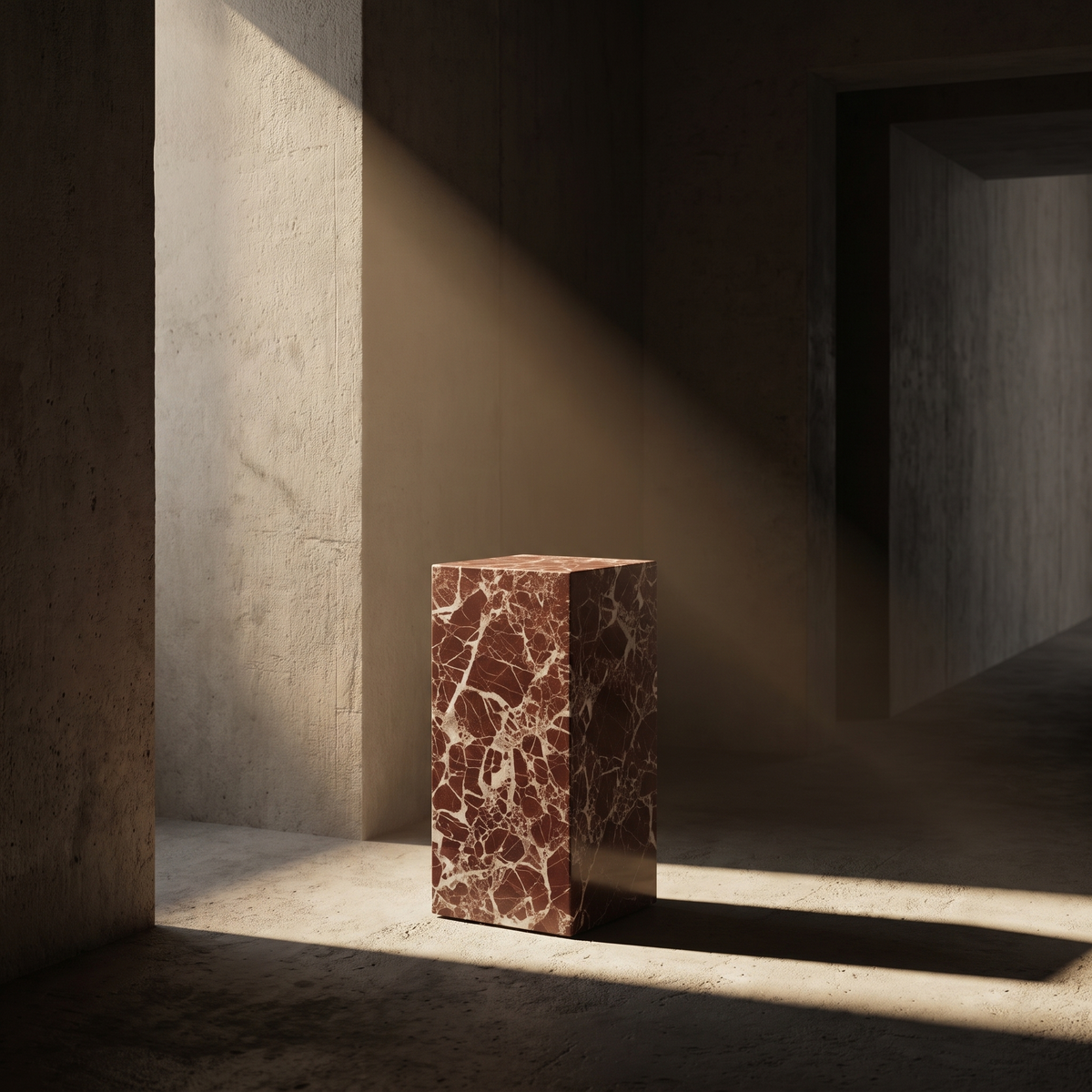 Plinth Medium Rosa Levanto