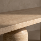 Novella Dining Table Travertine