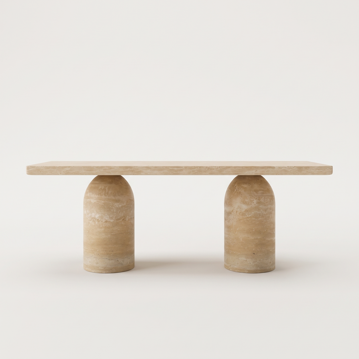 Novella Dining Table Travertine