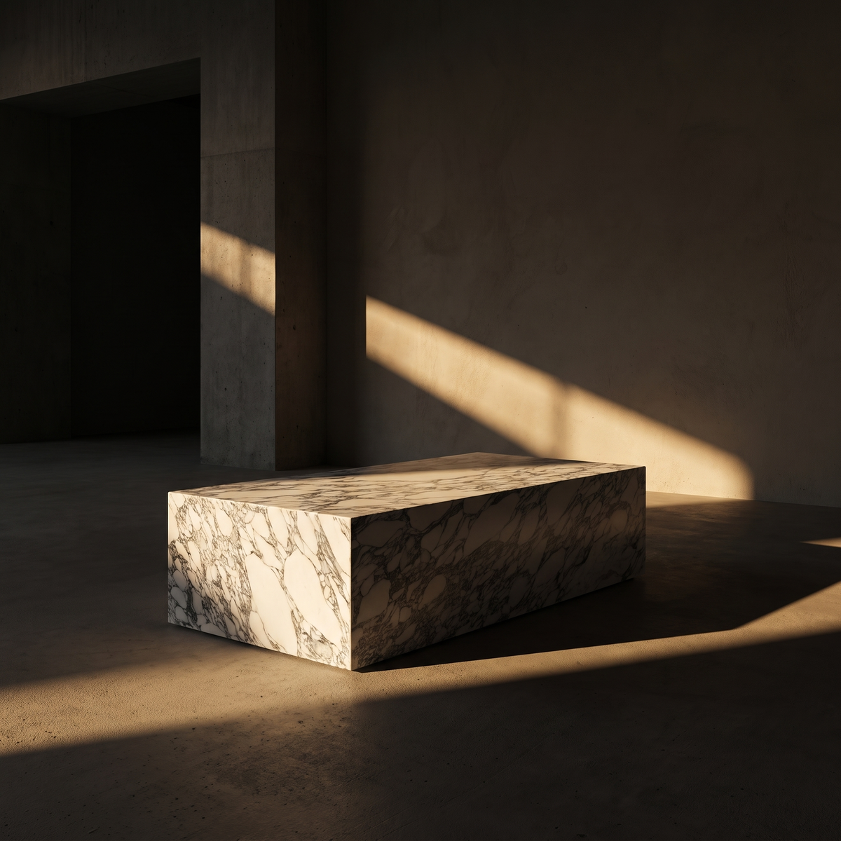 Onda Arabescato White Coffee Table