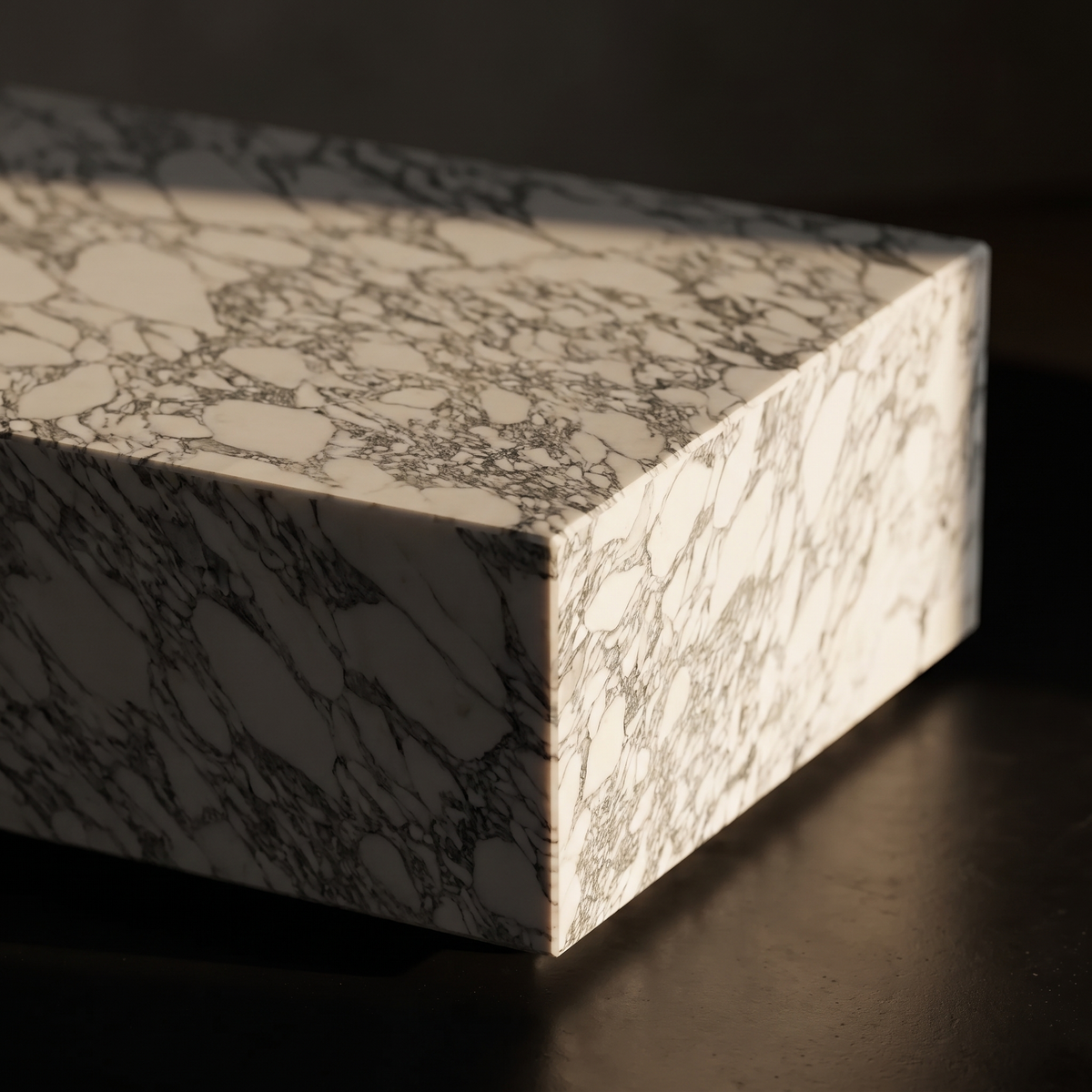 Onda Arabescato White Coffee Table