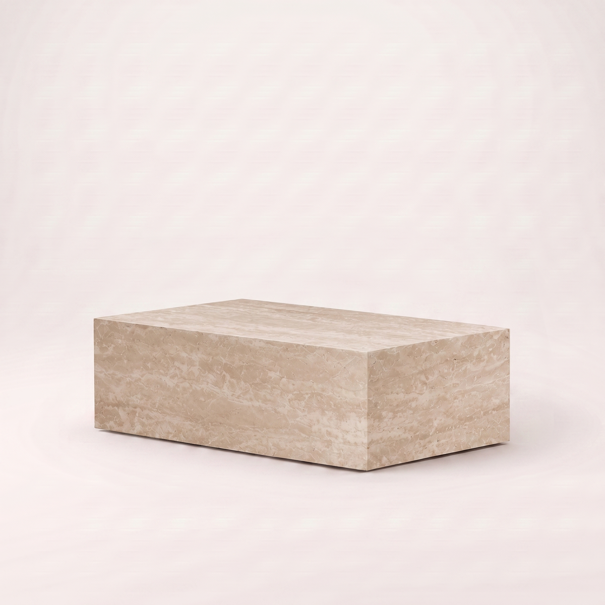 Onda Travertine Coffee Table