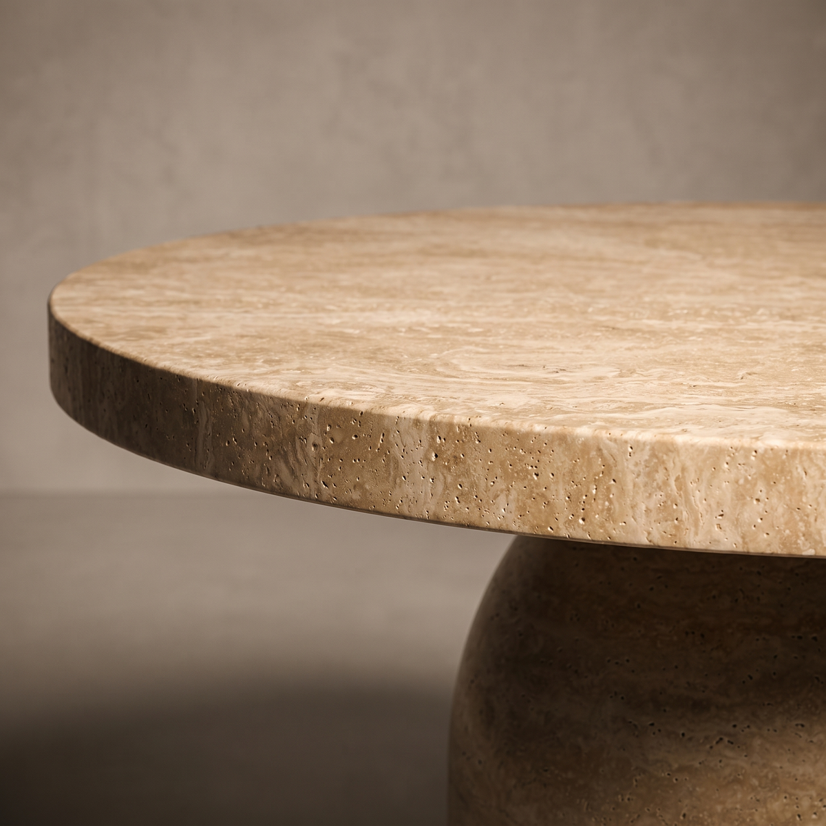 Palermo Travertine Dining Table