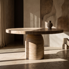 Palermo Travertine Dining Table