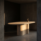 Ravenna Travertine Dining Table