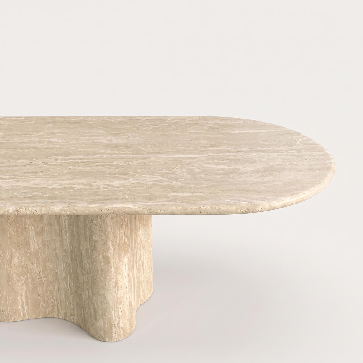 Ravenna Travertine Dining Table