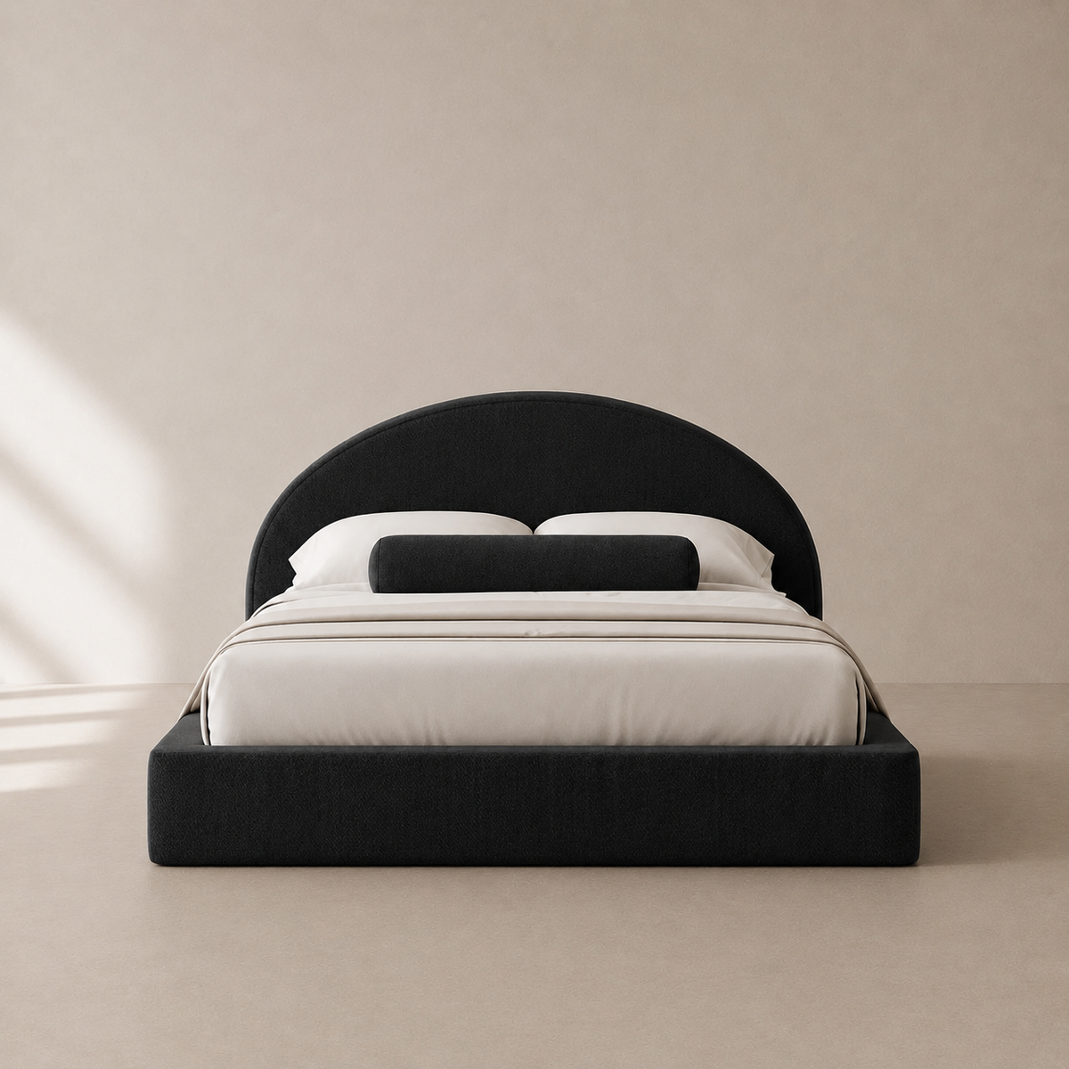 Maison Cloud Bed Frame Curved Black