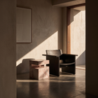 Romane Marble Desert Rose Side Table