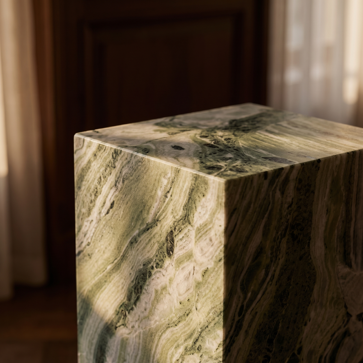 Plinth Small Jade Green
