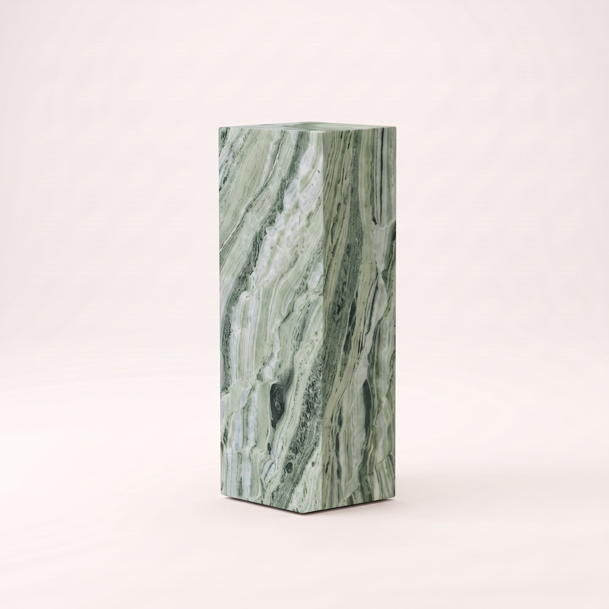 Plinth Tall Jade Green